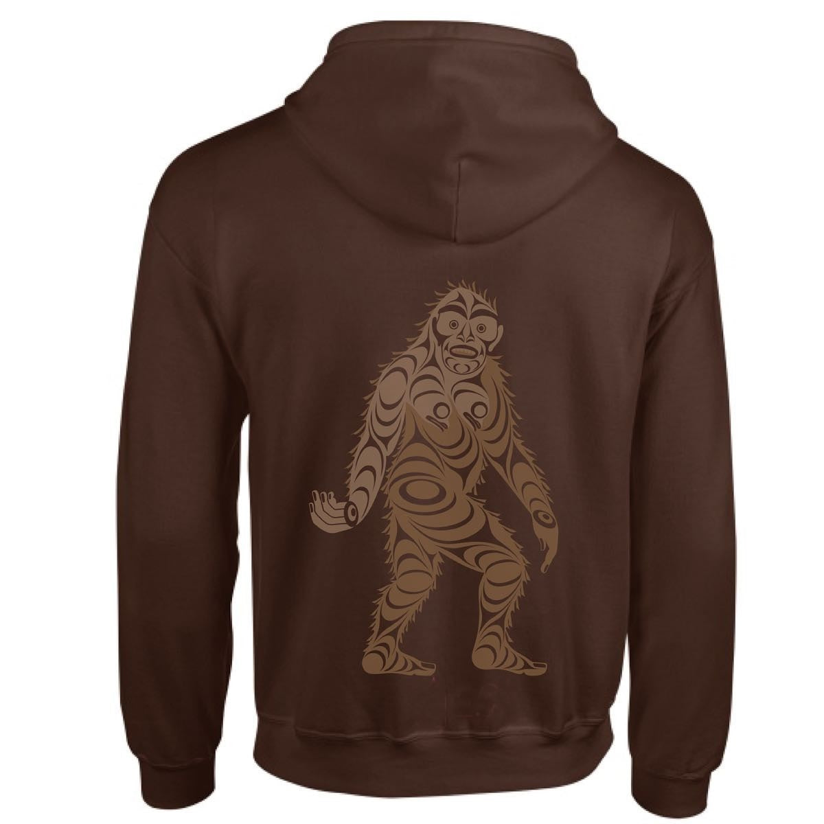 Zippered Hoodie Sasquatch Blackfish Trading Post